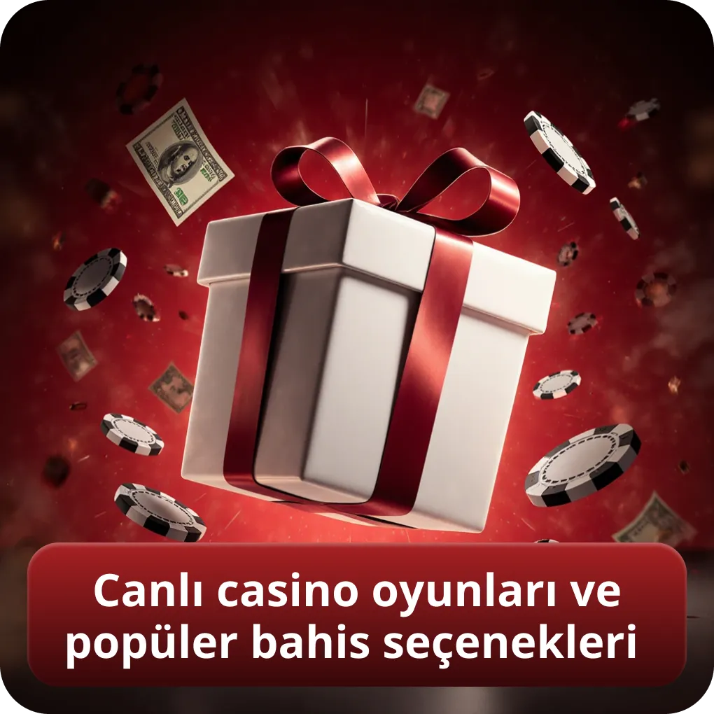 Canlı casino oyunları ve popüler bahis seçenekleri